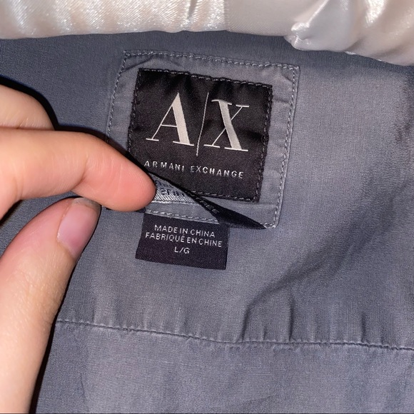 Armani Exchange Shirt L Office Work Formal - Picture 8 of 11